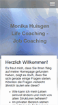 Mobile Screenshot of coaching-monika-huisgen.de